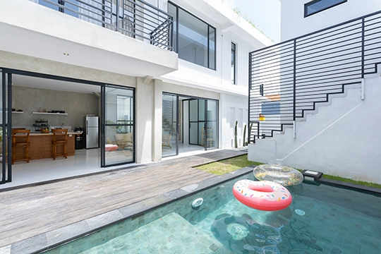 Casa com piscina